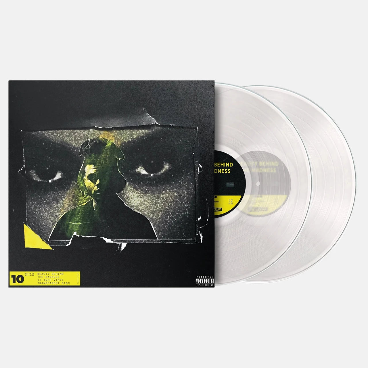 The Weeknd – Beauty Behind The Madness - 2 x Vinyl LP, Album, Limited Edition, Reissue, Stereo, Clear, 10th Anniversary, Decade Collector's Edition (NEW SEALED)