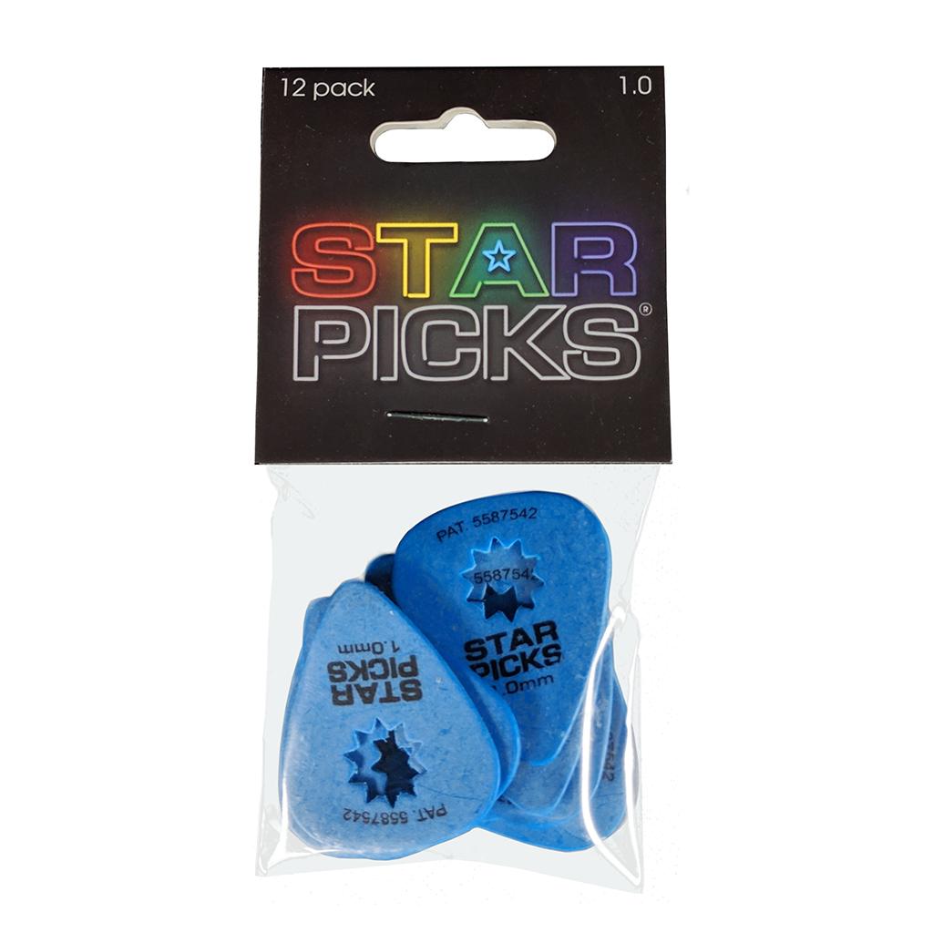 The Everly Brothers Star Picks, 1.0mm, Blue, 12-Pack