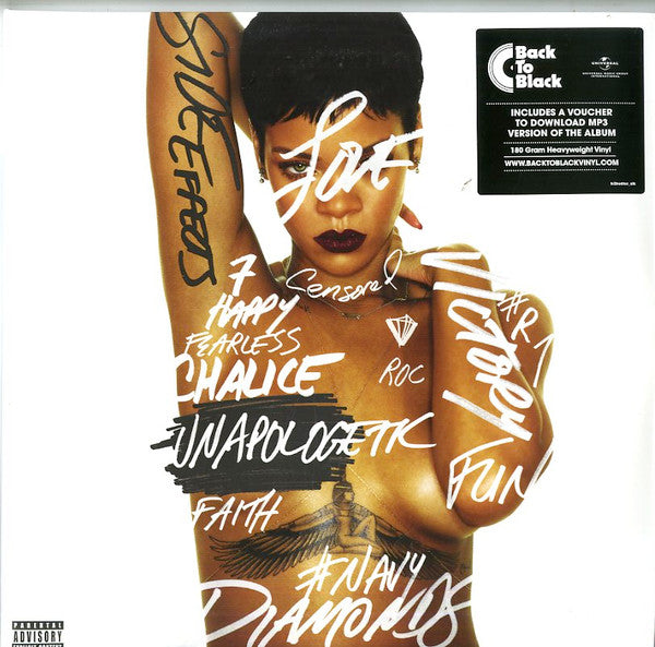 Rihanna – Unapologetic - 2 × Vinyl LP, Album, Reissue, 180 Gram, 2017 (NEW SEALED)