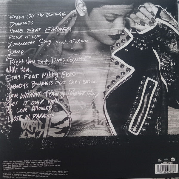 Rihanna – Unapologetic - 2 × Vinyl LP, Album, Reissue, 180 Gram, 2017 (NEW SEALED)