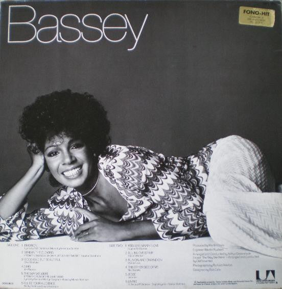 Shirley Bassey – Good, Bad But Beautiful - Vinyl LP, Album, Stereo, UK 1975 (USED VG+)