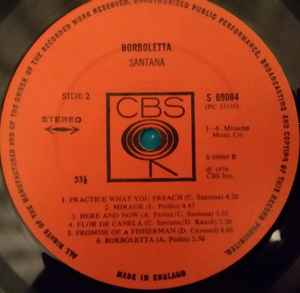 Santana – Borboletta - Vinyl LP, Album, UK 1974 (USED VG)