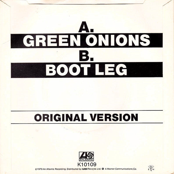 Booker T. & The M.G.s - Green Onions - Vinyl 7", 45 RPM, Single, Reissue, Stereo, UK 1979 (USED VG+)