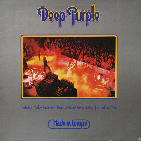 Deep Purple – Made In Europe - Vinyl LP, Album, Picture label, UK 1976 (USED VG+)