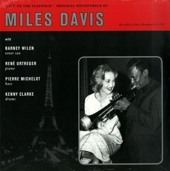 Miles Davis - Lift To The Scaffold - Original Soundtrack - Vinyl LP, Album, Reissue, 2018 (NEW SEALED)