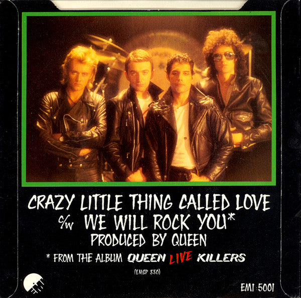 Queen - Crazy Little Thing Called Love - Vinyl 7", 45 RPM, Single, Picture Sleeve, UK 1979 (USED VG+)