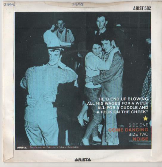 The Kinks - Come Dancing - Vinyl 7", 45 RPM, Single, Blue Injection Labels, UK 1982 (USED VG+)