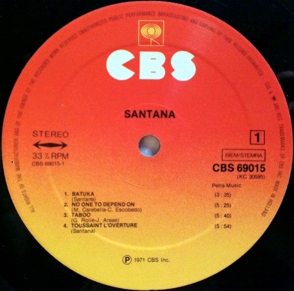 Santana - 3 - Vinyl LP, Album, Reissue, Stereo, Gatefold, 1978 (USED VG)