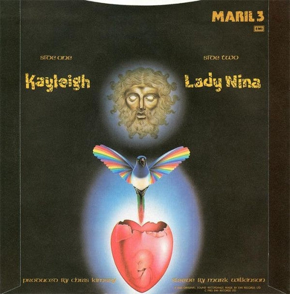 Marillion – Kayleigh - Vinyl 7", 45 RPM, Single, Silver Injection Labels, UK 1985 (USED VG+)