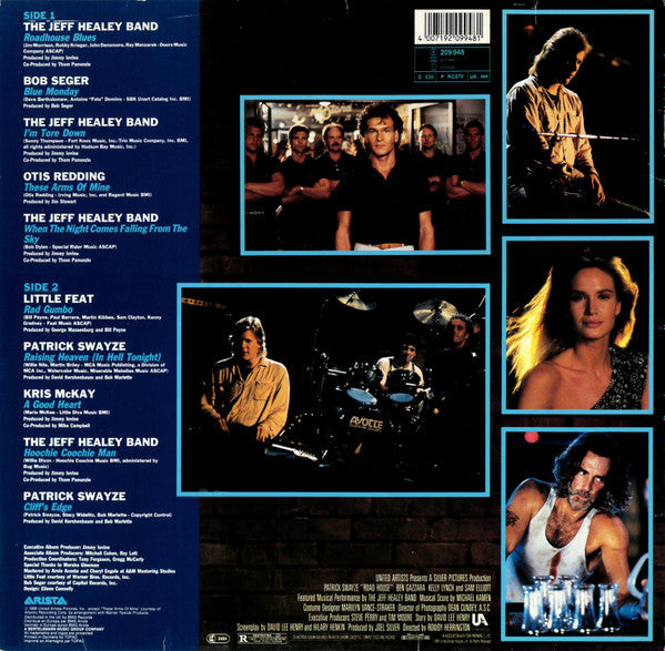 Various – Road House - The Original Motion Picture Soundtrack - Vinyl LP, Album, UK 1989 (USED G+)