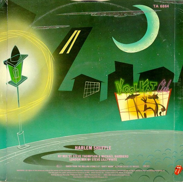 The Rolling Stones - Harlem Shuffle - Vinyl 12", 45 RPM, Single, 1986 UK (USED VG+)