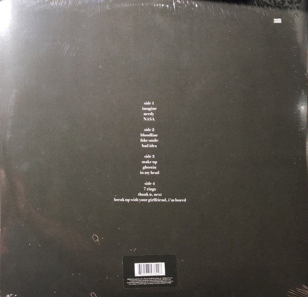 Ariana Grande – Thank U, Next - 2 x Vinyl LP, Album (NEW SEALED)