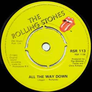The Rolling Stones – Undercover Of The Night - Vinyl 7", 45 RPM, Single, UK 1983 (USED VG+)