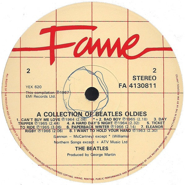 The Beatles – A Collection Of Beatles Oldies - Vinyl LP, Compilation, Stereo, Reissue, UK 1983 (USED VG+)