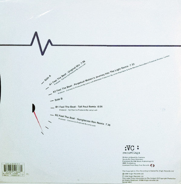 Camisra – Feel The Beat - Vinyl 12", 33 ⅓ RPM, UK 1998 (USED NM)