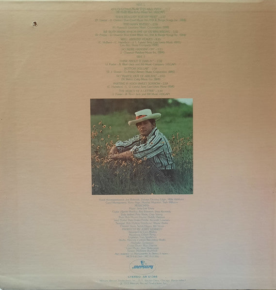 Jerry Lee Lewis - Who's Gonna Play This Old Piano... (Think About It Darlin') - Vinyl LP, Album, Club Edition, 1972 (USED VG+)