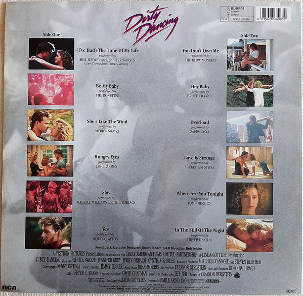 Various – Dirty Dancing (Original Soundtrack From The Vestron Motion Picture) - Vinyl LP, Album, Compilation, UK 1987 (USED VG+)