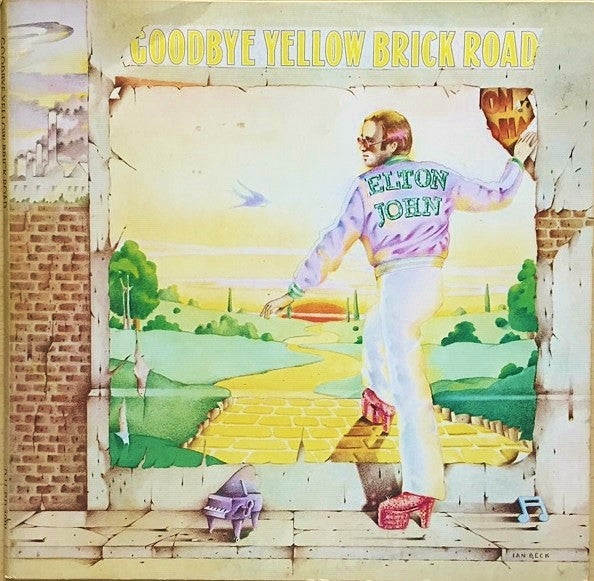 Elton John – Goodbye Yellow Brick Road - 2 × Vinyl LP, Album, Reissue, Tri-fold, UK 1976 (USED NM)