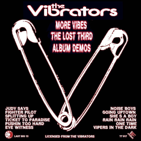 The Vibrators - More Vibes: The Lost Third Album Demos - Vinyl LP (NEW SEALED)