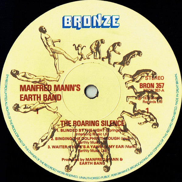 Manfred Mann's Earth Band - The Roaring Silence - Vinyl LP, Album, Reissue, Stereo, UK 1977 (USED VG+)