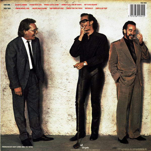 Huey Lewis And The News - Fore! - Vinyl LP, Album, UK 1986 (USED VG+)