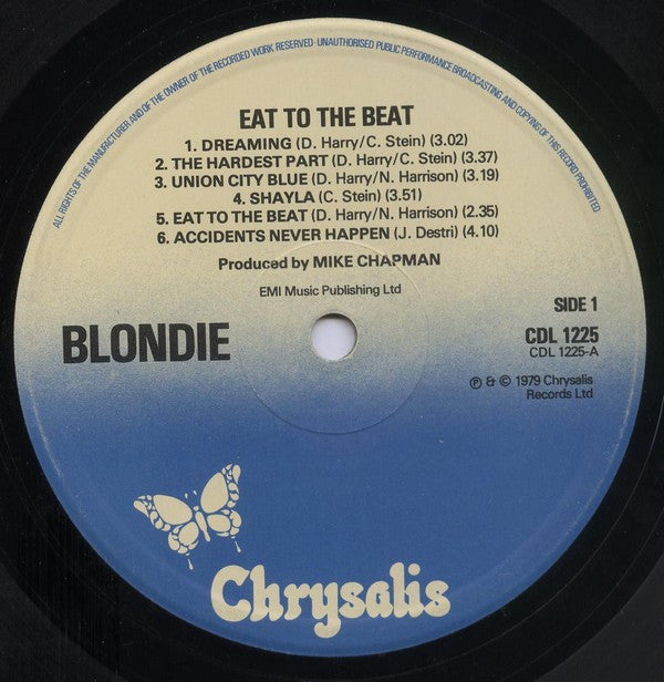 Blondie - Eat To The Beat - Vinyl LP, Album, UK 1979 (USED NM)