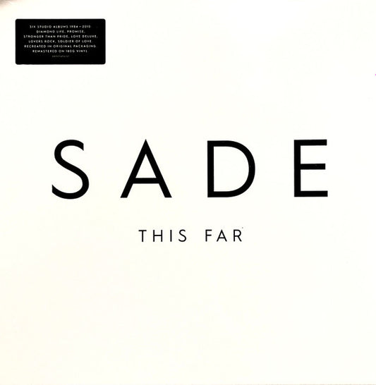Sade - This Far - Vinyl LP, Box Set, Compilation (NEW SEALED)