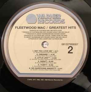 Fleetwood Mac – Greatest Hits - Vinyl LP, Compilation, Reissue, Europe 2020 (USED VG+)