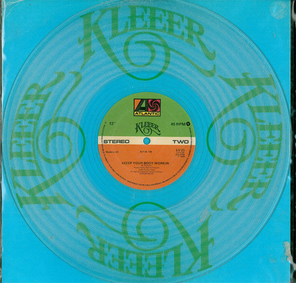 Kleeer - Keeep Your Body Workin' - Vinyl 12", 45 RPM, Single, Stereo, Clear, UK 1978 (USED NM)