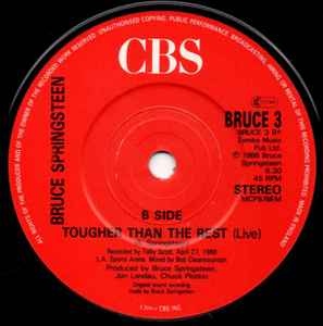 Bruce Springsteen – Tougher Than The Rest - Vinyl 7", 45 RPM, Single, Stereo, UK 1988 (USED VG+)