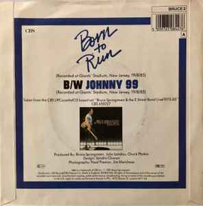 Bruce Springsteen & The E Street Band – Born To Run (Live) - Vinyl 7", 45 RPM, Single, Stereo, UK 1987 (USED NM)