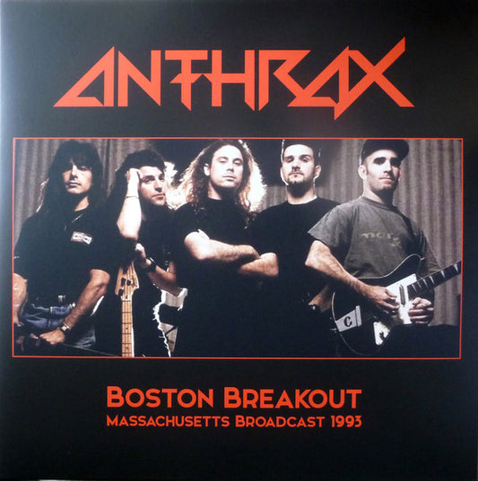 Anthrax - Boston Breakout (Massachusetts Broadcast 1993) - 2 x Vinyl LP, Unofficial Release (NEW SEALED)