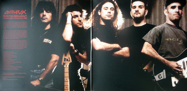Anthrax - Boston Breakout (Massachusetts Broadcast 1993) - 2 x Vinyl LP, Unofficial Release (NEW SEALED)