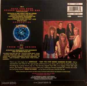 Def Leppard - Have You Ever Needed Someone So Bad - Vinyl 7", 45 RPM, Single, UK 1992 (USED VG)