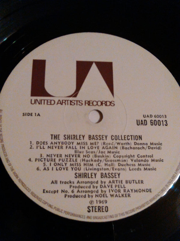Shirley Bassey – The Shirley Bassey Collection - 2 × Vinyl LP, Compilation, UK 1972 (USED VG+)