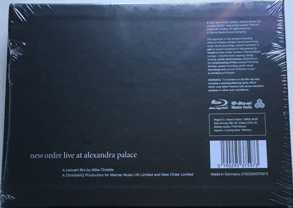 New Order – Education Entertainment Recreation - Blu-ray, Album, Stereo, Multichannel, 2 x CD, Album Box Set, Deluxe Edition (NEW SEALED)