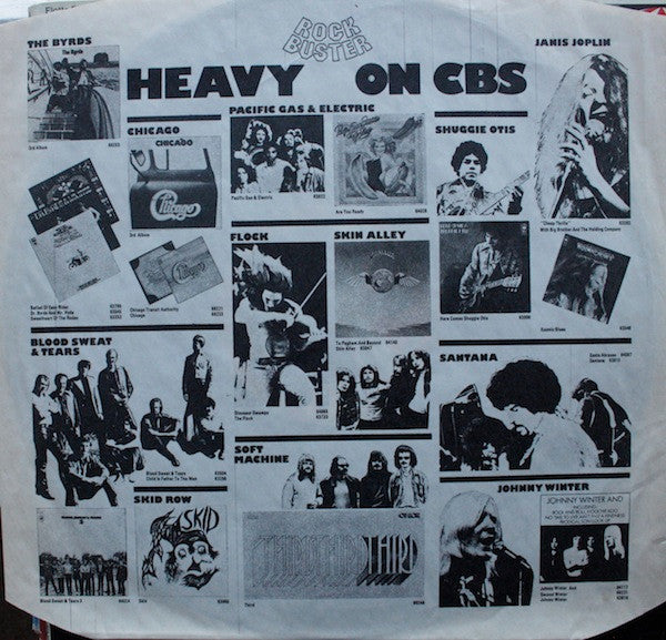 Various - Rock Buster - 2 × Vinyl LP, Compilation, Gatefold, UK 1970 (USED VG+)