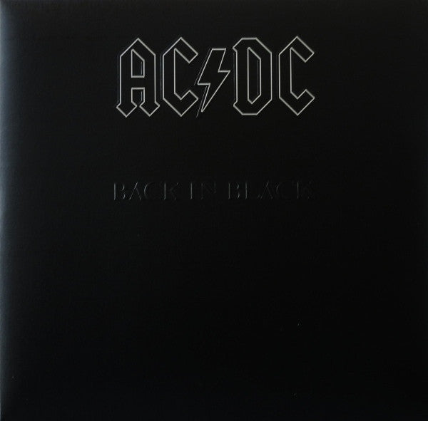 AC/DC – Back In Black - Vinyl LP, Album, Reissue, Remastered, Stereo (NEW SELED)