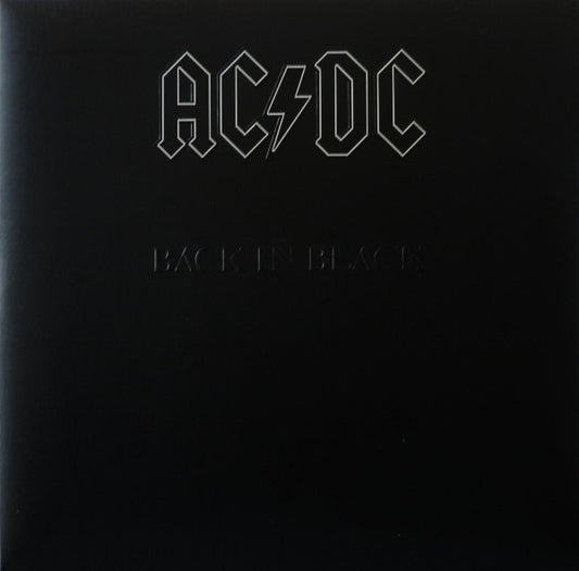 AC/DC – Back In Black - Vinyl LP, Album, Reissue, Remastered, Stereo (NEW SELED)