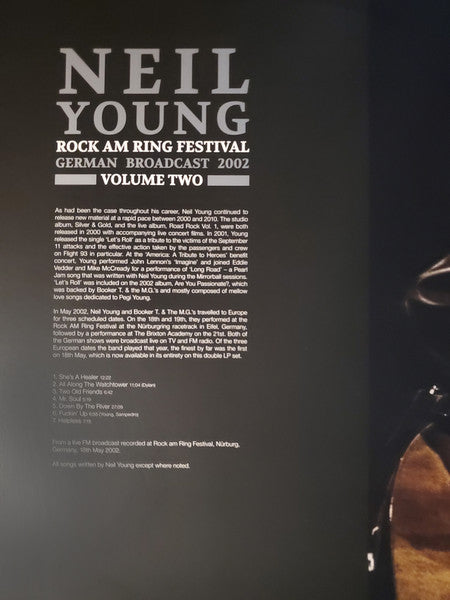 Neil Young - Rock Am Ring Festival German Broadcast 2002 Volume Two - 2 x Vinyl LP, Album, Unofficial Release, Stereo (NEW SEALED)