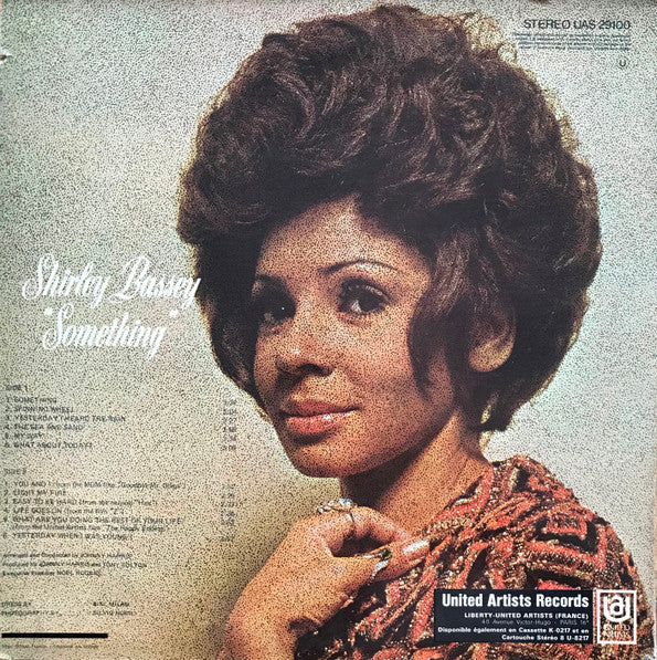 Shirley Bassey – Something - Vinyl LP, Album, Reissue (USED NM)