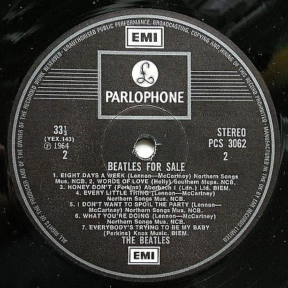 The Beatles – Beatles For Sale - Vinyl LP, Album, Reissue, Stereo, Gatefold, UK 1980 (USED VG+)