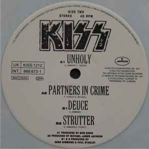 Kiss - Unholy - Vinyl 12", 45 RPM, Maxi-Single, Limited Edition White, UK 1992 (USED VG+)