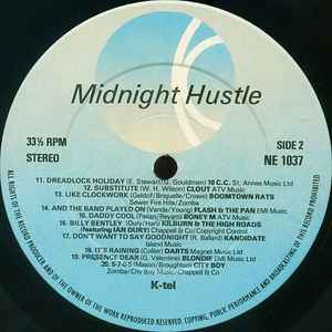 Various – Midnight Hustle - Vinyl LP, Compilation, Stereo, UK 1978 (USED VG)