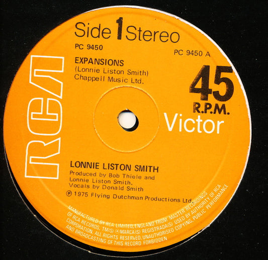 Lonnie Liston Smith – Expansions - Vinyl 12", 45 RPM, Stereo, UK 1979 (USED VG)