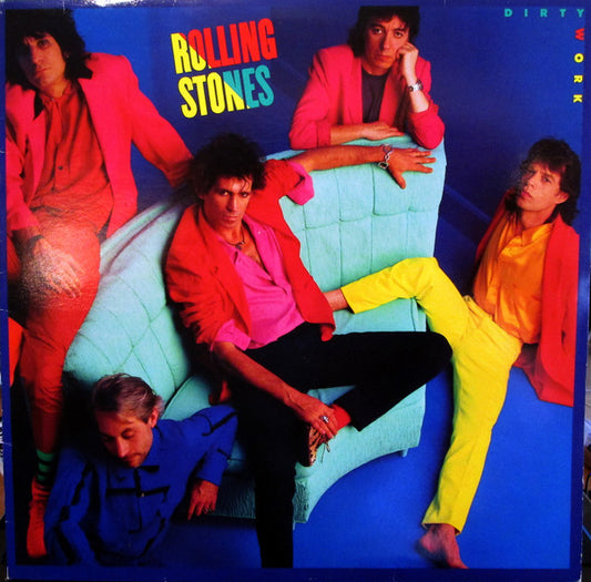 The Rolling Stones – Dirty Work - Vinyl LP, Album, Stereo, UK 1986 (USED VG+)