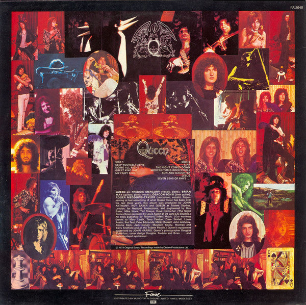 Queen - Queen - Vinyl LP, Album, Reissue, Stereo, UK 1982 (USED VG+)