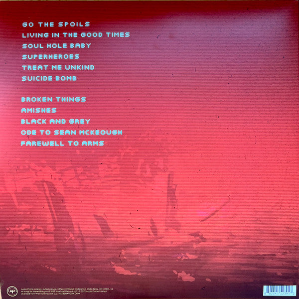 Naked Raygun - Over The Overlords - Vinyl LP, Album, Reissue, Clear Vinyl, UK 2022 (NEW SEALED)