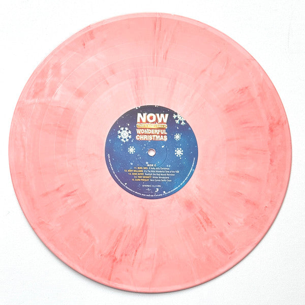 Various – Now That's What I Call A Wonderful Christmas - 2 x Vinyl LP, Compilation, Limited Edition, Red & White ‘Candy Floss’ (NEW SEALED)