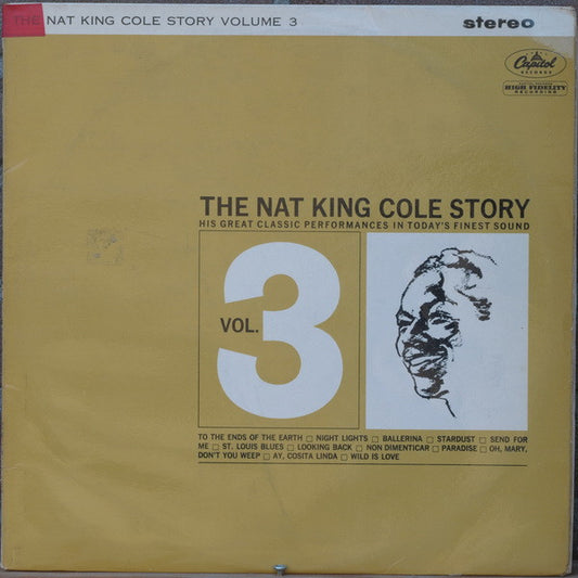 Nat King Cole – The Nat King Cole Story: Volume 3 - Vinyl LP, Compilation, Stereo, UK 1963 (USED VG+)
